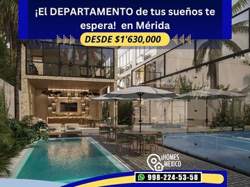 Merida Departamentos Exclusividad y Confort en el Norte de Mérida
