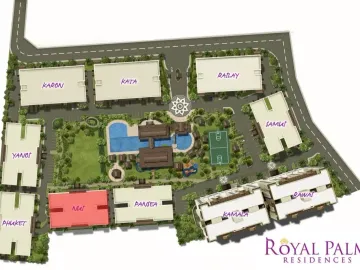 For Sale 2 Bedroom Furnished with Parking Royal Palm Residences Acacia Taguig