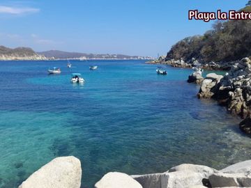 Residencia frente al mar en venta, en Playa Órgano, Huatulco.