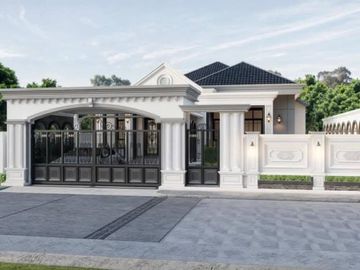 Modern Pool Villa 4 Bed, 4 Bath 91 sqw. @ Pong Ang Map Prachan