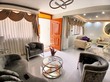 👨‍👩‍👧‍👦 VENDO MODERNA Y ELEGANTE CASA DE 3 PISOS + AZOTEA EN SAN LUIS