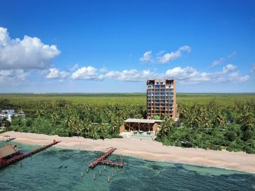 DEPARTAMENTO CON VISTA AL MAR Y CLUB DE PLAYA PRIVADO EN CANCUN