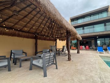 Casa frente al mar con alberca privada en venta, San Benito, Yucatán