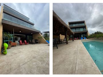 Casa frente al mar con alberca privada en venta, San Benito, Yucatán