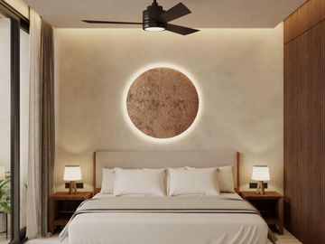 DEPARTAMENTO A PASOS DE LA PLAYA EN PUERTO MORELOS