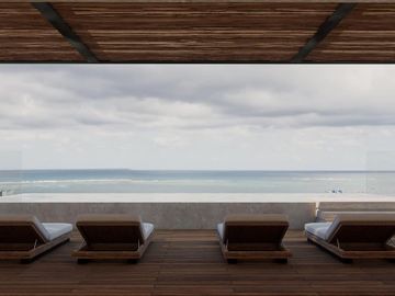 DEPARTAMENTO A PASOS DE LA PLAYA EN PUERTO MORELOS
