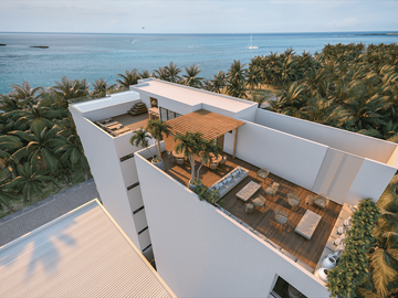 DEPARTAMENTO DE LUJO CON VISTA AL MAR EN PUERTO MORELOS