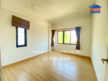 2-storey twin house, 38.5 sq.w., The Pride Village, Rangsit-Khlong 3, near DD Market, Rangsit-Nakhon Nayok Soi 68, Rangsit-Nakhon Nayok Road, Lam Luk