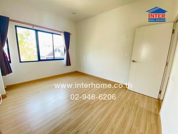 2-storey twin house, 38.5 sq.w., The Pride Village, Rangsit-Khlong 3, near DD Market, Rangsit-Nakhon Nayok Soi 68, Rangsit-Nakhon Nayok Road, Lam Luk