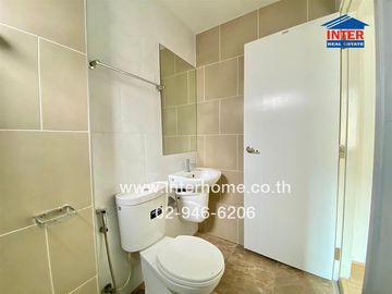2-storey twin house, 38.5 sq.w., The Pride Village, Rangsit-Khlong 3, near DD Market, Rangsit-Nakhon Nayok Soi 68, Rangsit-Nakhon Nayok Road, Lam Luk