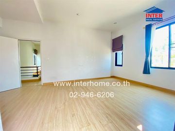 2-storey twin house, 38.5 sq.w., The Pride Village, Rangsit-Khlong 3, near DD Market, Rangsit-Nakhon Nayok Soi 68, Rangsit-Nakhon Nayok Road, Lam Luk
