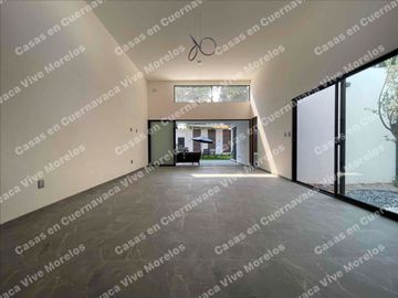 INVIERTE CASA NUEVA EN VENTA MODERNA DE UN NIVEL ALBERCA JARDIN
