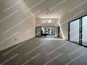 INVIERTE CASA NUEVA EN VENTA MODERNA DE UN NIVEL ALBERCA JARDIN