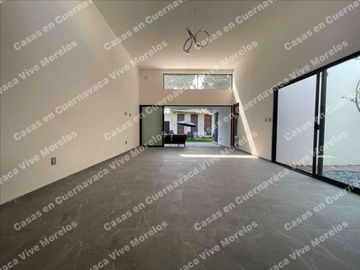 INVIERTE CASA NUEVA EN VENTA MODERNA DE UN NIVEL ALBERCA JARDIN