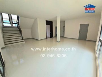 2-storey detached house, 130 sq m, The City Village, Ram Intra-Ring Road, near Chatuchak Ring Road intersection, Eastern Ring Road, Thai Ramman Road,