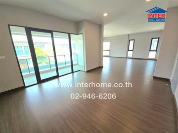 2-storey detached house, 130 sq m, The City Village, Ram Intra-Ring Road, near Chatuchak Ring Road intersection, Eastern Ring Road, Thai Ramman Road,