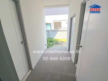 2-storey detached house, 130 sq m, The City Village, Ram Intra-Ring Road, near Chatuchak Ring Road intersection, Eastern Ring Road, Thai Ramman Road,