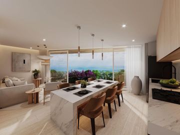 DEPARTAMENTO A PASOS DE LA PLAYA EN PLAYA DEL CARMEN