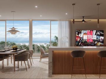 DEPARTAMENTO A PASOS DE LA PLAYA EN PLAYA DEL CARMEN