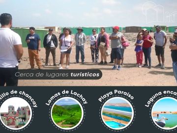 SE VENDE TERRENOS DE 120 m2, 160 m2 y 200 m2 EN HUACHO DESDE S/ 16,000.00.