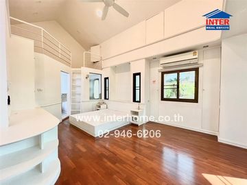2-storey detached house, 50 sq m., Suan Thip Village, Soi Khlong Lam Chiak 12, Prasertmanukit Road (Kaset-Nawamin), Nawamin Road, Bueng Kum District,