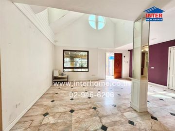 2-storey detached house, 50 sq m., Suan Thip Village, Soi Khlong Lam Chiak 12, Prasertmanukit Road (Kaset-Nawamin), Nawamin Road, Bueng Kum District,