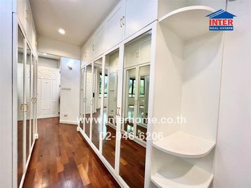 2-storey detached house, 50 sq m., Suan Thip Village, Soi Khlong Lam Chiak 12, Prasertmanukit Road (Kaset-Nawamin), Nawamin Road, Bueng Kum District,