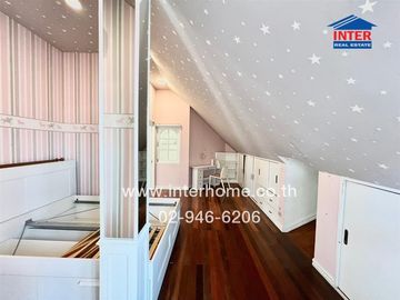 2-storey detached house, 50 sq m., Suan Thip Village, Soi Khlong Lam Chiak 12, Prasertmanukit Road (Kaset-Nawamin), Nawamin Road, Bueng Kum District,