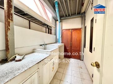 2-storey detached house, 50 sq m., Suan Thip Village, Soi Khlong Lam Chiak 12, Prasertmanukit Road (Kaset-Nawamin), Nawamin Road, Bueng Kum District,