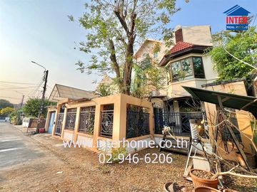2-storey detached house, 50 sq m., Suan Thip Village, Soi Khlong Lam Chiak 12, Prasertmanukit Road (Kaset-Nawamin), Nawamin Road, Bueng Kum District,