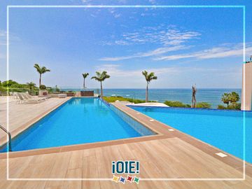 En venta: Departamento en Edificio Riva Di Mare, Manta con vista al mar
