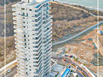 En venta: Departamento en Edificio Riva Di Mare, Manta con vista al mar
