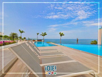 En venta: Departamento en Edificio Riva Di Mare, Manta con vista al mar