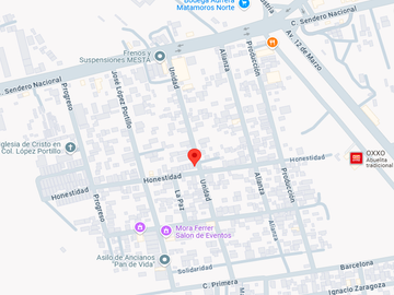 CASA EN CALLE HONESTIDAD, JOSE LOPEZ PORTILLO, MATAMOROS, TAMAULIPAS, ¡NO CREDITOS!