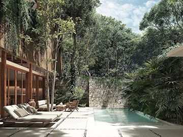 CASA DE LUJO CON JARDIN Y ALBERCA EN TULUM