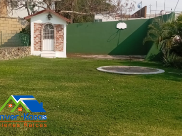 SE VENDE CASA DE ESTILO CAMPESTRE MEXICANO DE DESCANSO EN MORELOS