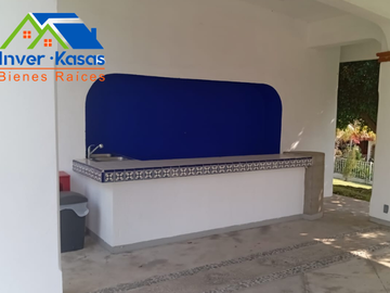 SE VENDE CASA DE ESTILO CAMPESTRE MEXICANO DE DESCANSO EN MORELOS