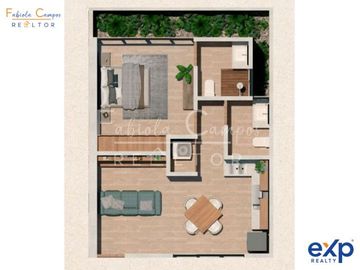 Departamento de 1 recamara en VENTA en Dzitya Yucatán entrega DICIEMBRE 2026