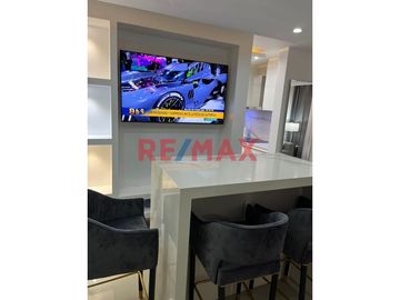 Alquilo Departamento 70 M2 Amoblado Con Cochera - La Victoria - Chiclayo.(I.PUEMAPE)