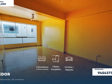 DEPARTAMENTO CERCA AL MALECÓN DE MIRAFLORES