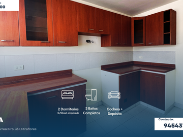 DEPARTAMENTO CERCA AL MALECÓN DE MIRAFLORES