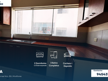 DEPARTAMENTO CERCA AL MALECÓN DE MIRAFLORES
