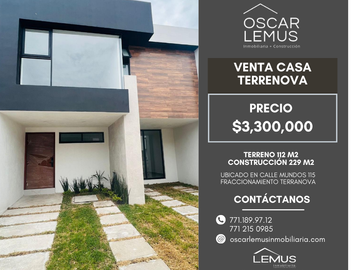CASA EN VENTA EN TERRANOVA