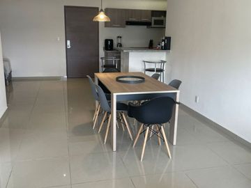 Departamento Amueblado en Residencial Via Santa Fe
