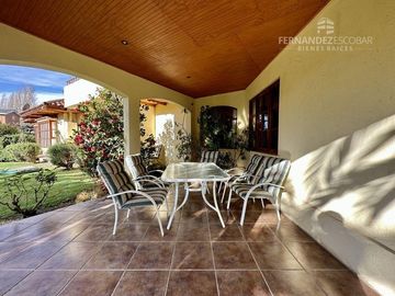 LOS ANDES - VENTA PARCELA CON CASA 5D 4B - LOS VILLARES