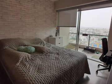 Alquiler de moderno departamento monoambiente amoblado