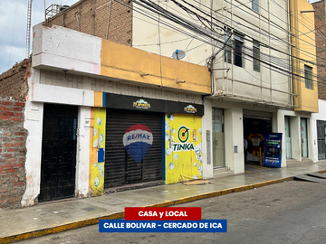 Local Comercial En Venta - Calle Bolivar (Cercado De Ica)