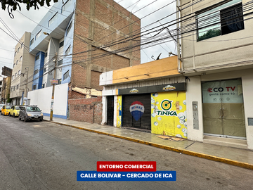 Local Comercial En Venta - Calle Bolivar (Cercado De Ica)