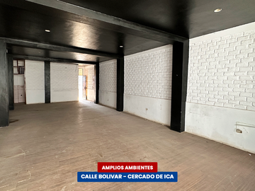 Local Comercial En Venta - Calle Bolivar (Cercado De Ica)