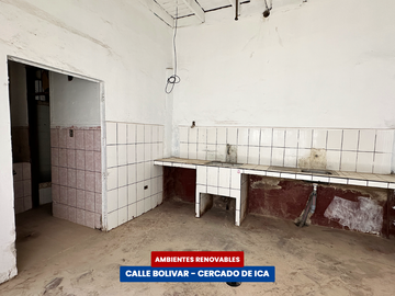 Local Comercial En Venta - Calle Bolivar (Cercado De Ica)